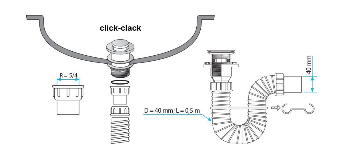  sifon za lavabo dimenzije i montaza