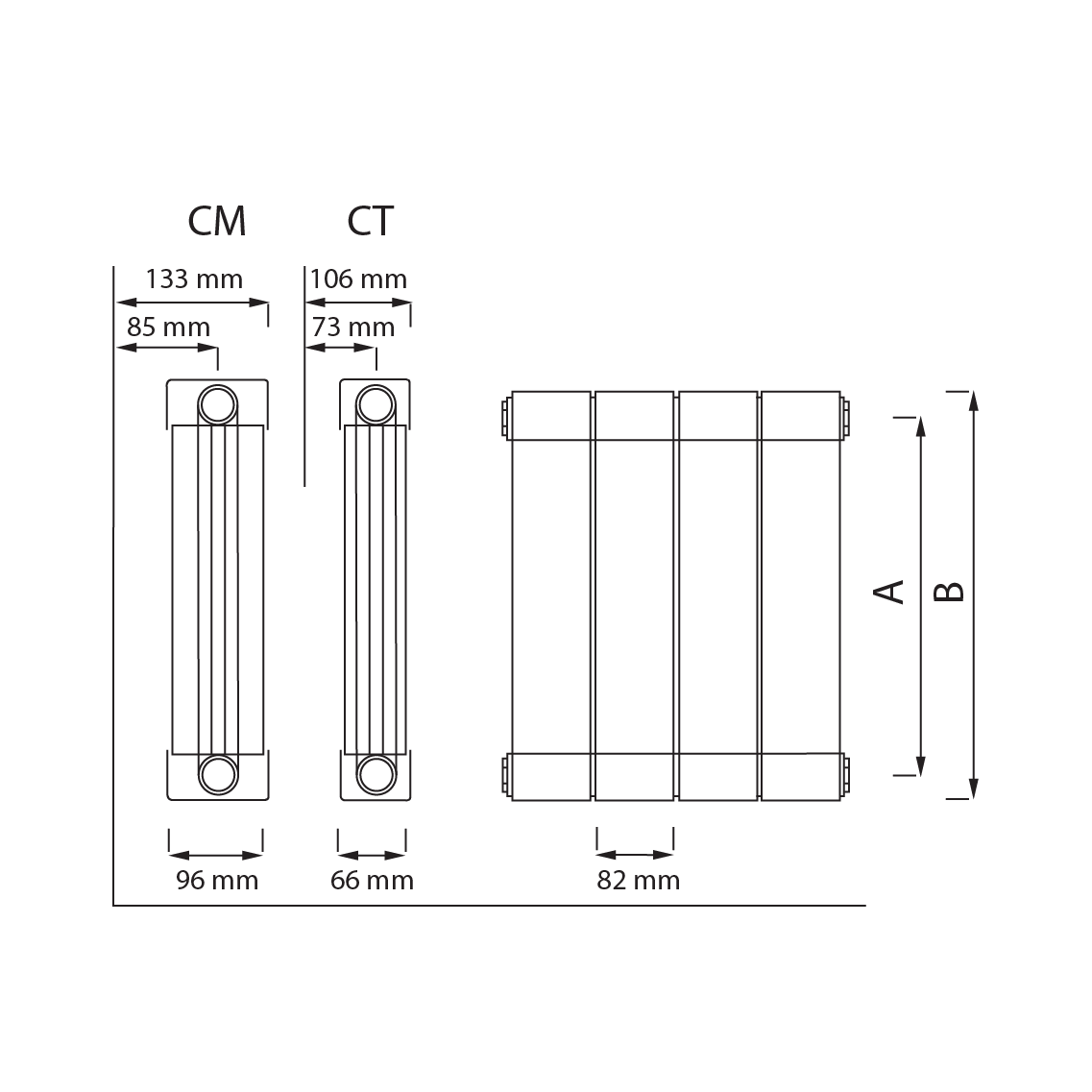 aklimat cubo dimenzije