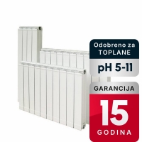 ALUMINIJUMSKI RADIJATOR SA INOX ULOŠKOM