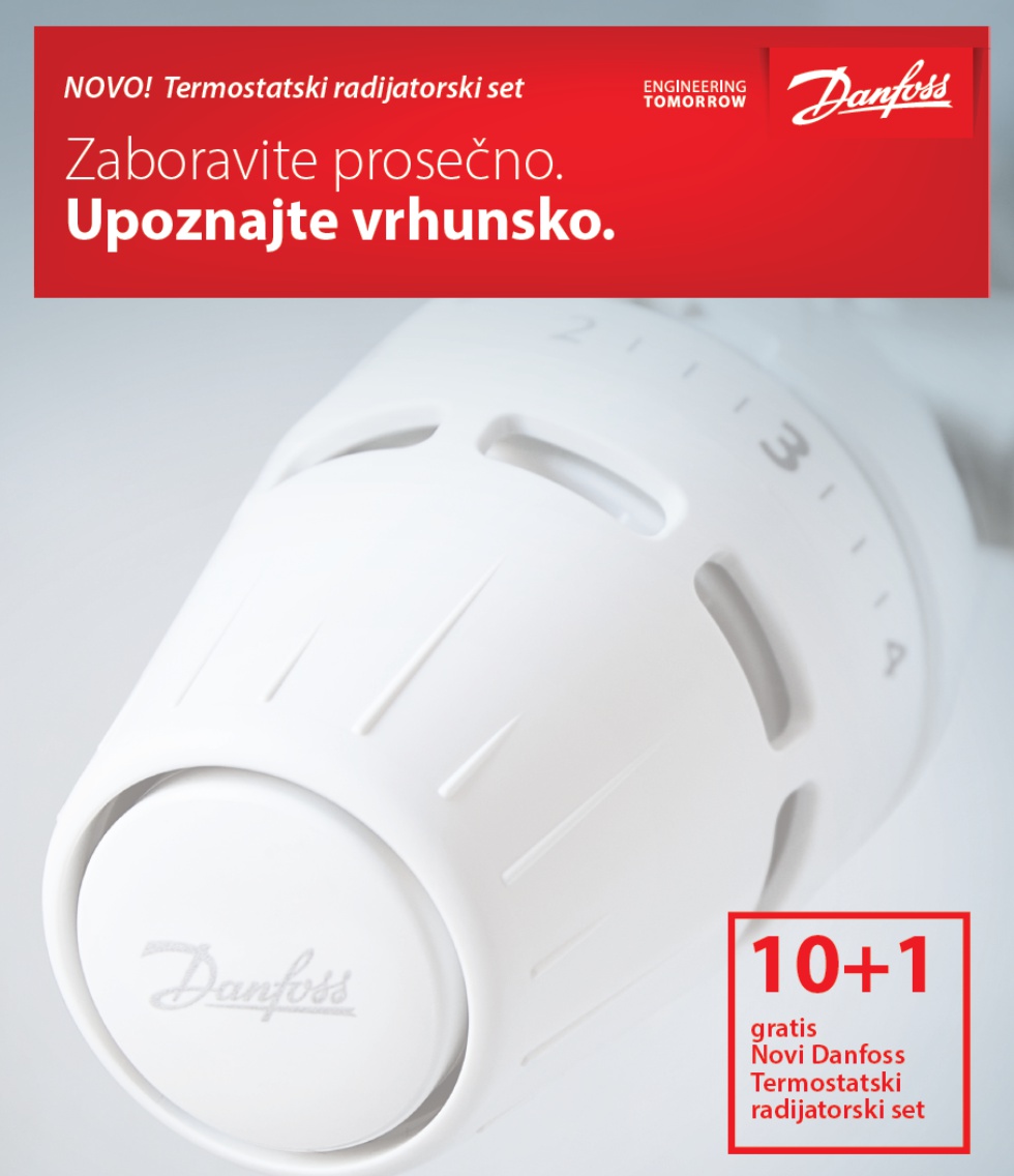 danfoss radijatorski setovi akcija