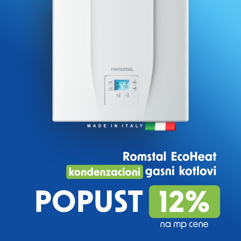 romstal ecoheat gasni kotlovi popust