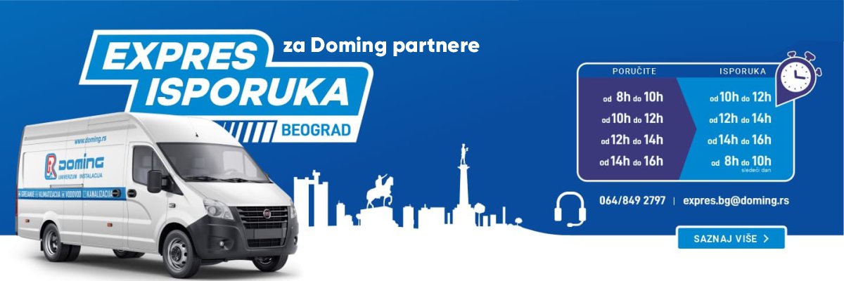 express isporuka Doming