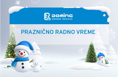 Radno vreme tokom novogodišnjih i božićnih praznika.